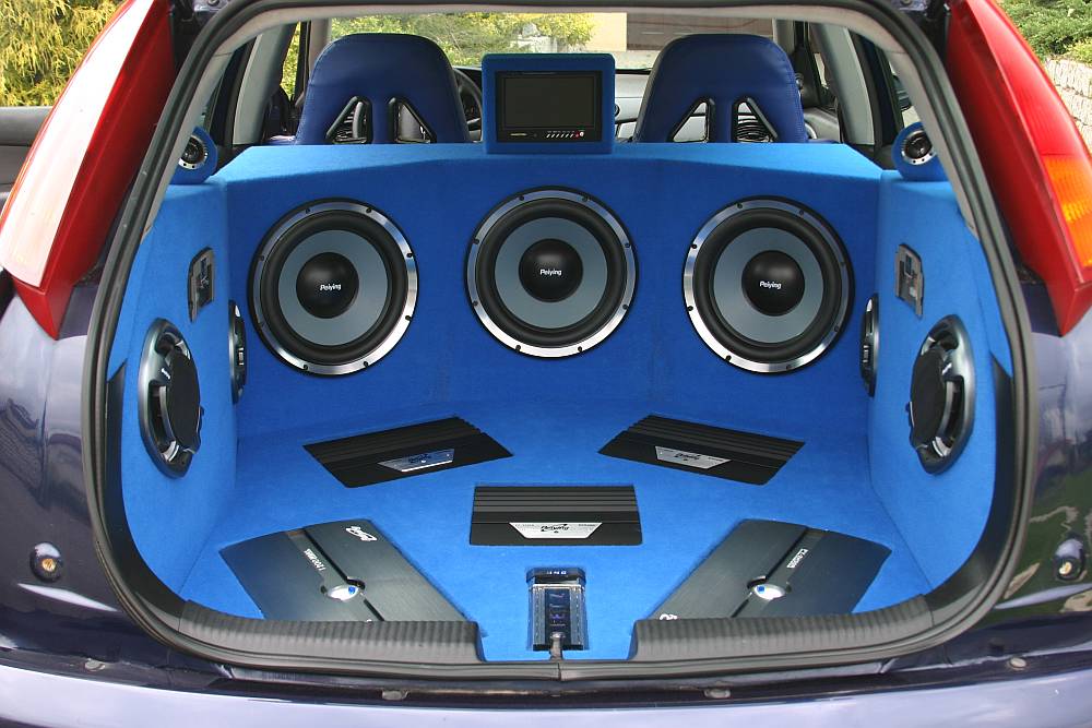 huge car speakers
